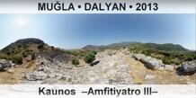 MULA  DALYAN Kaunos  Amfitiyatro III