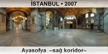 STANBUL Ayasofya  Sa koridor