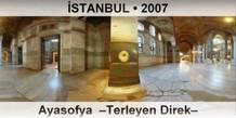 STANBUL Ayasofya  Terleyen Direk