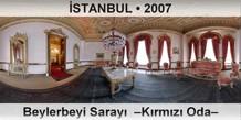 STANBUL Beylerbeyi Saray  Krmz Oda