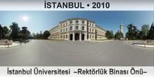 STANBUL stanbul niversitesi  Rektrlk Binas n