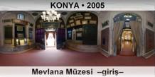 KONYA Mevlana Mzesi  Giri