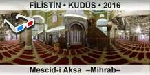 FLSTN  KUDS Mescid-i Aksa  Mihrab