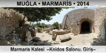 MULA  MARMARS Marmaris Kalesi  Knidos Salonu, Giri