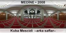 MEDNE Kuba Mescidi  Arka saflar