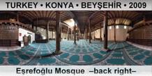 TURKEY • KONYA • BEYŞEHİR Eşrefoğlu Mosque  –Back right–