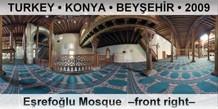 TURKEY • KONYA • BEYŞEHİR Eşrefoğlu Mosque  –Front right–