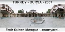 TURKEY • BURSA Emir Sultan Mosque  –Courtyard–