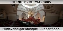 TURKEY • BURSA Hüdavendigar Mosque  –Upper floor–