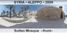 SYRIA • ALEPPO Sultan Mosque  –Front–