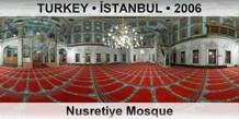 TURKEY • İSTANBUL Nusretiye Mosque