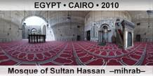 EGYPT • CAIRO Mosque of Sultan Hassan  –Mihrab–