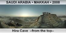 SAUDI ARABIA • MAKKAH Hira Cave  –From the top–