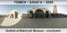 YEMEN • SANA'A Qubbat al-Bakiriyah Mosque  –Courtyard–