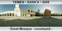 YEMEN • SANA'A Great Mosque  –Courtyard–